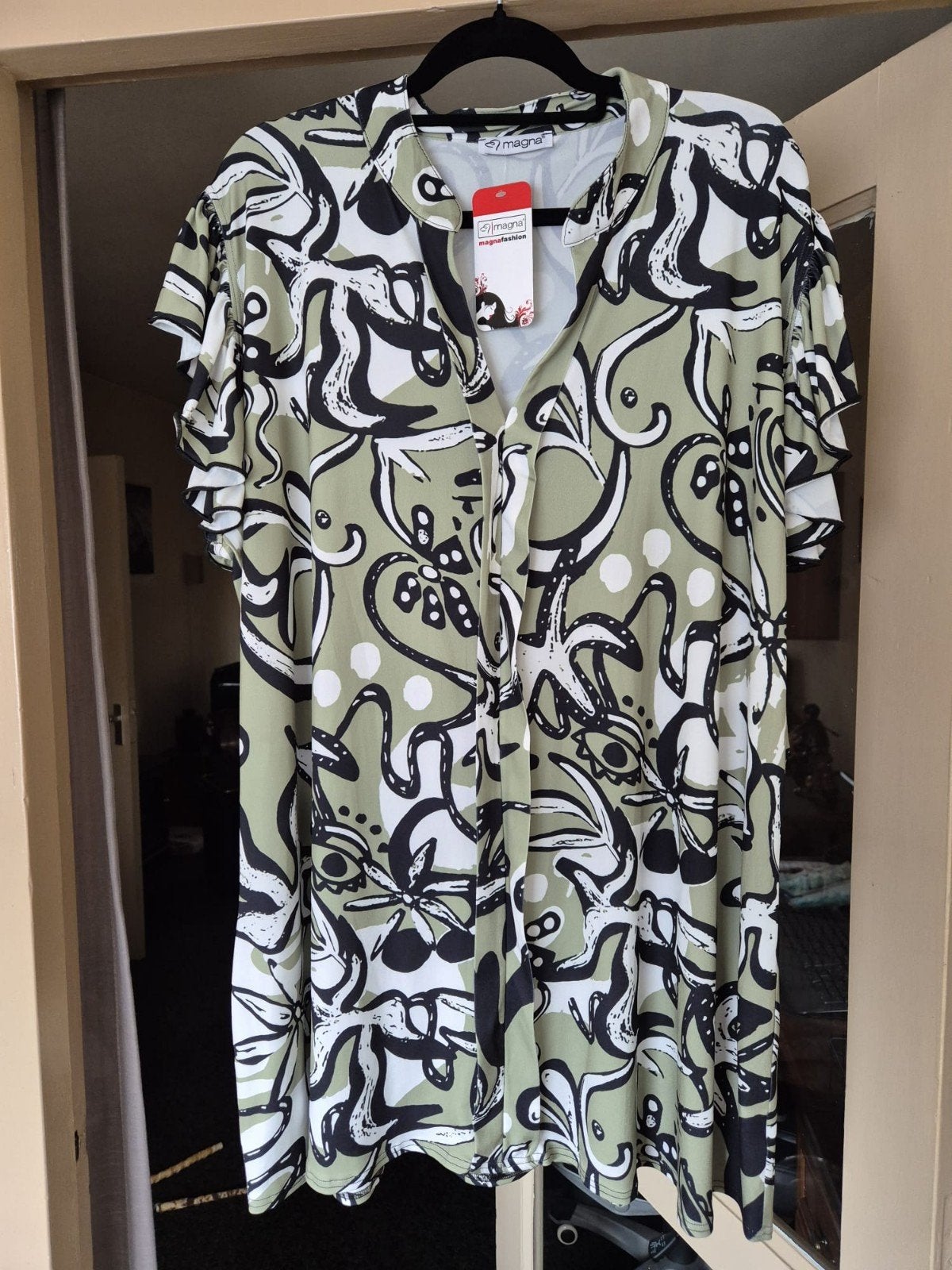 Magna tuniek, Kleding | Dames, Grote Maten, Ophalen of Verzenden, Nieuw, Groen, Blouse of Tuniek