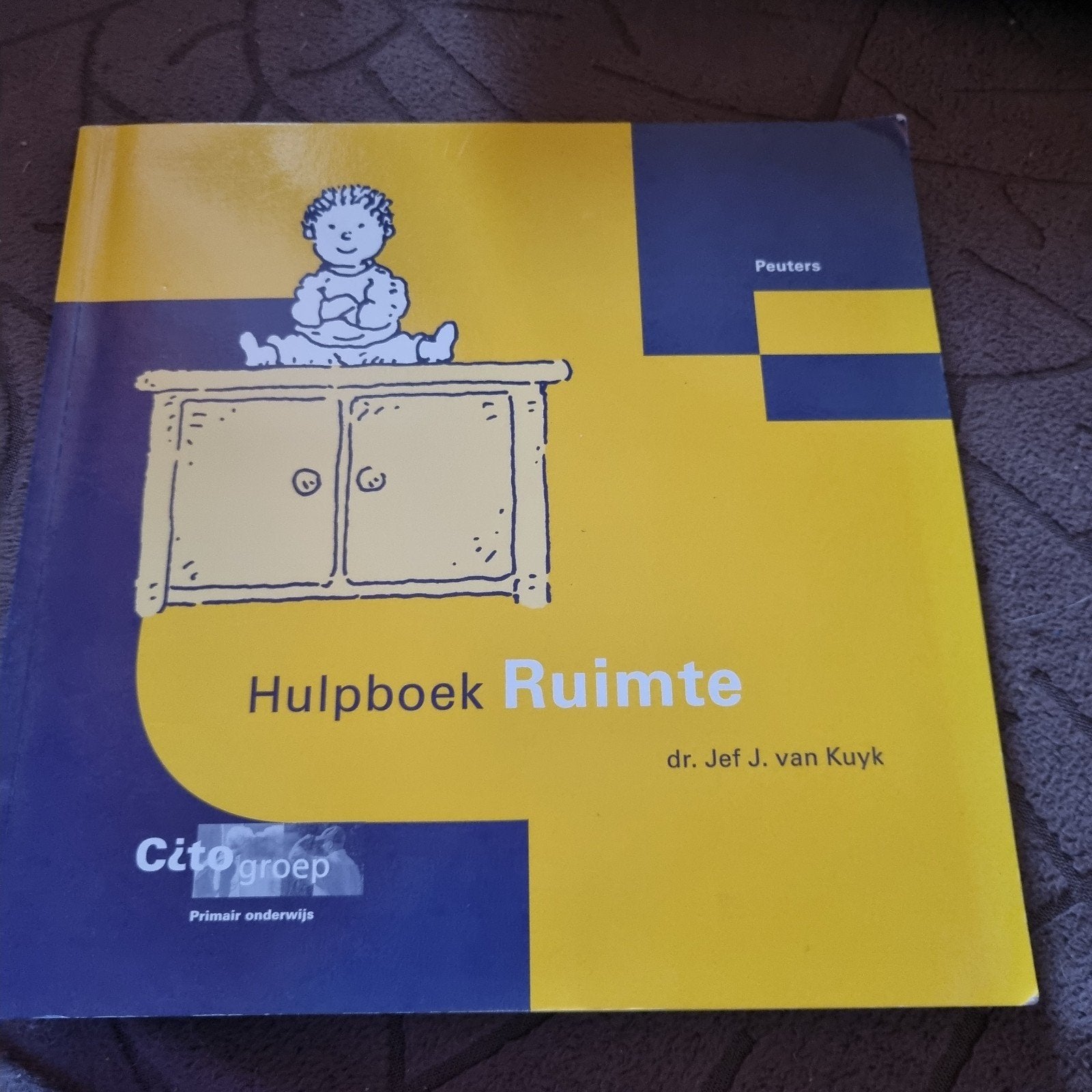 Hulpboek Ruimte Peuters - Cito Groep piramide methode, Ophalen of Verzenden, Zo goed als nieuw, Non-fictie