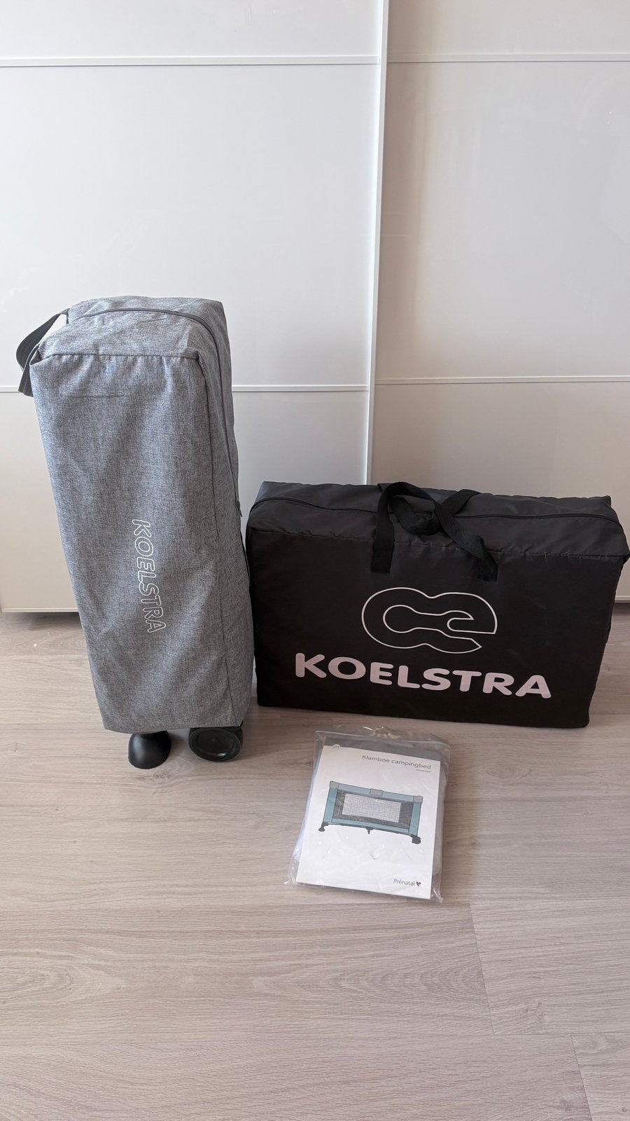 Koelstra campingbedje incl matras en klamboe, Kinderen en Baby's, Ophalen of Verzenden, Zo goed als nieuw, Reisbedje
