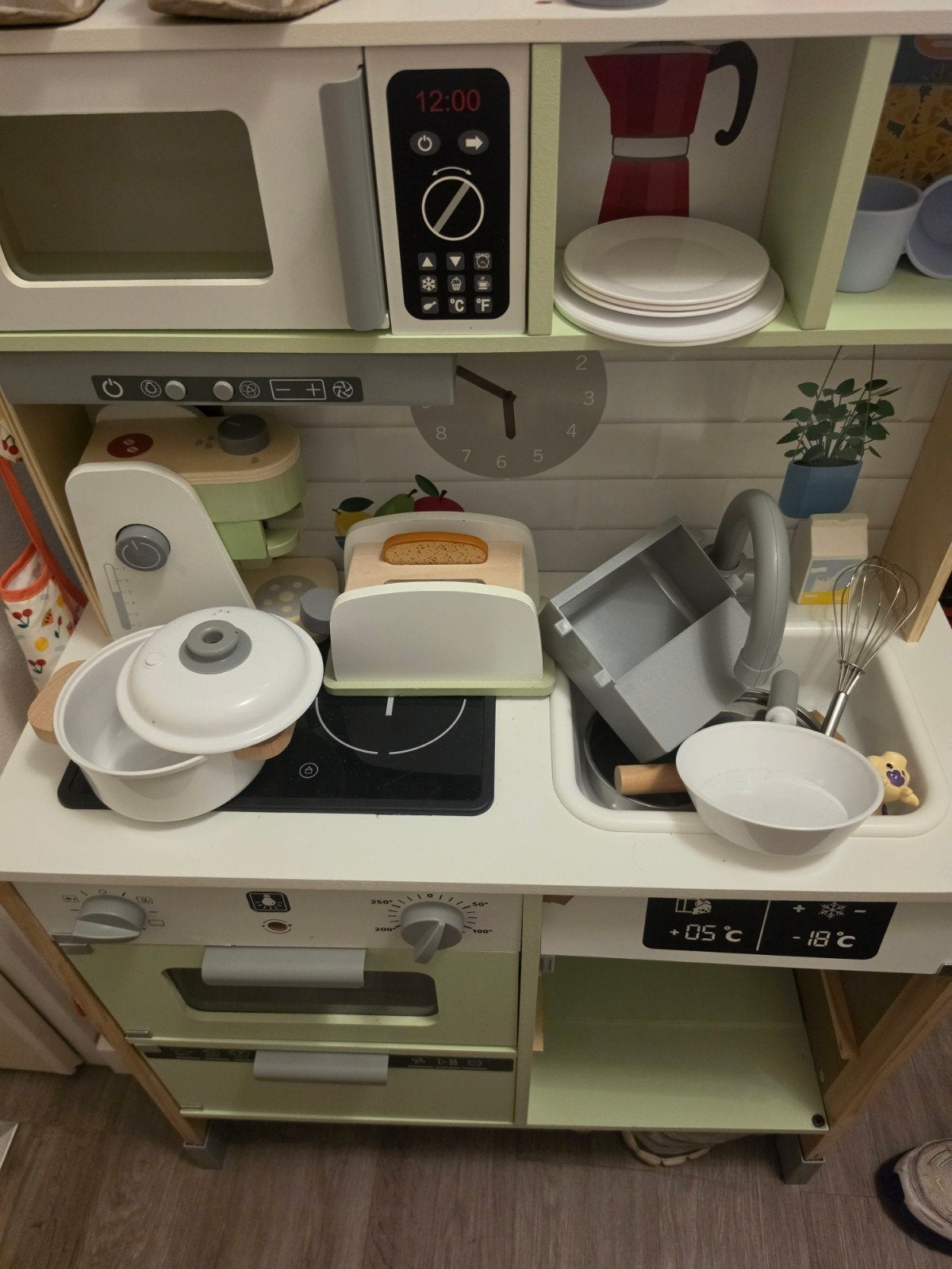 keuken, Ophalen