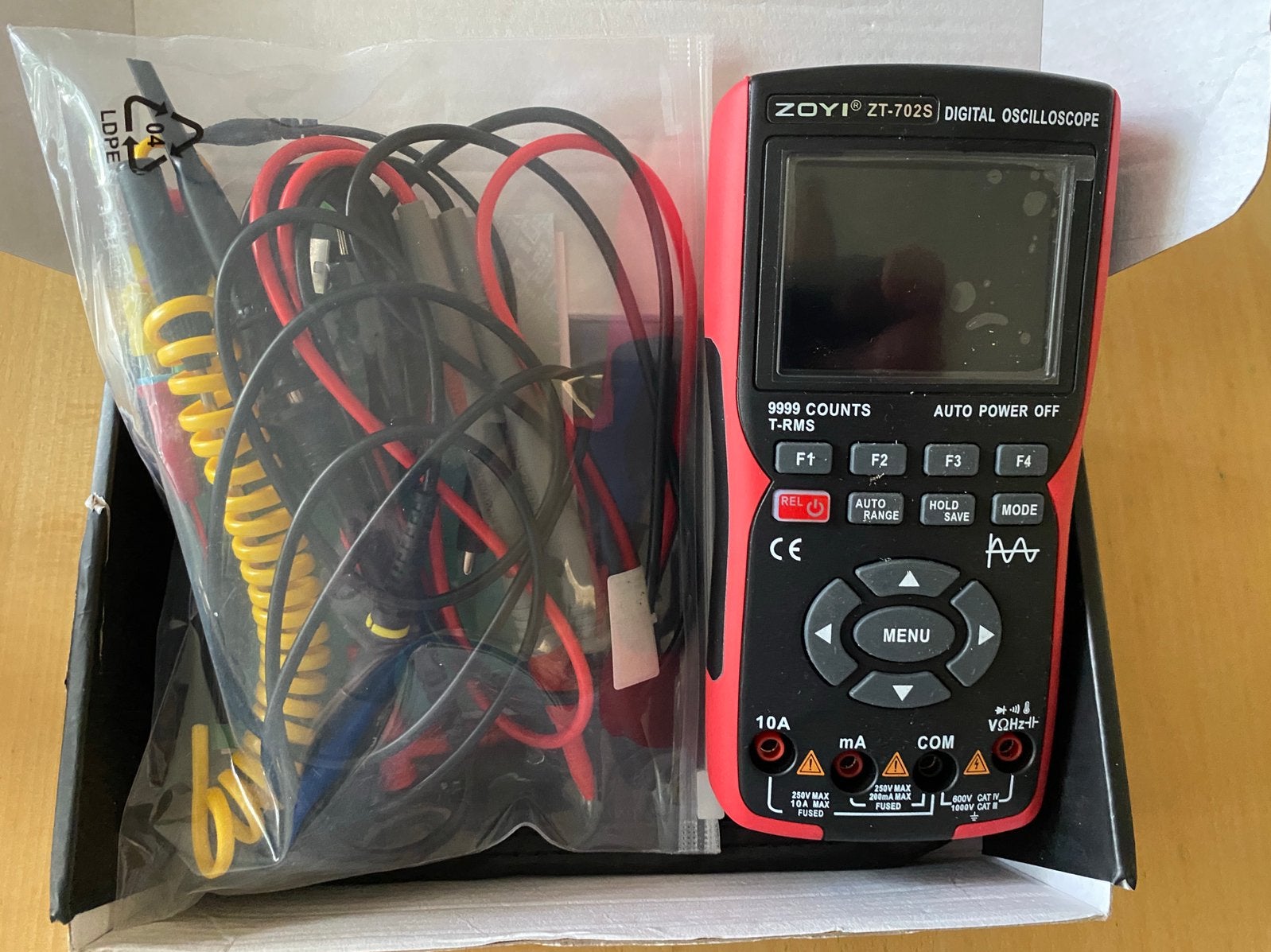 Zoyi ZT-702S handheld oscilloscope en multimeter in 1, Ophalen of Verzenden, Nieuw