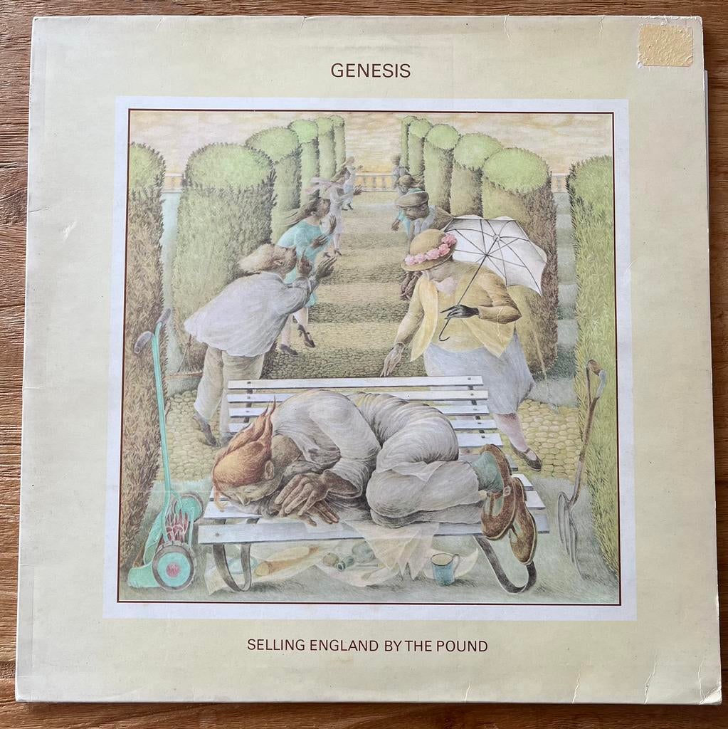 Genesis - Selling England by the pound ultrasoon gewassen, Ophalen of Verzenden, Zo goed als nieuw, 12 inch, Progressive