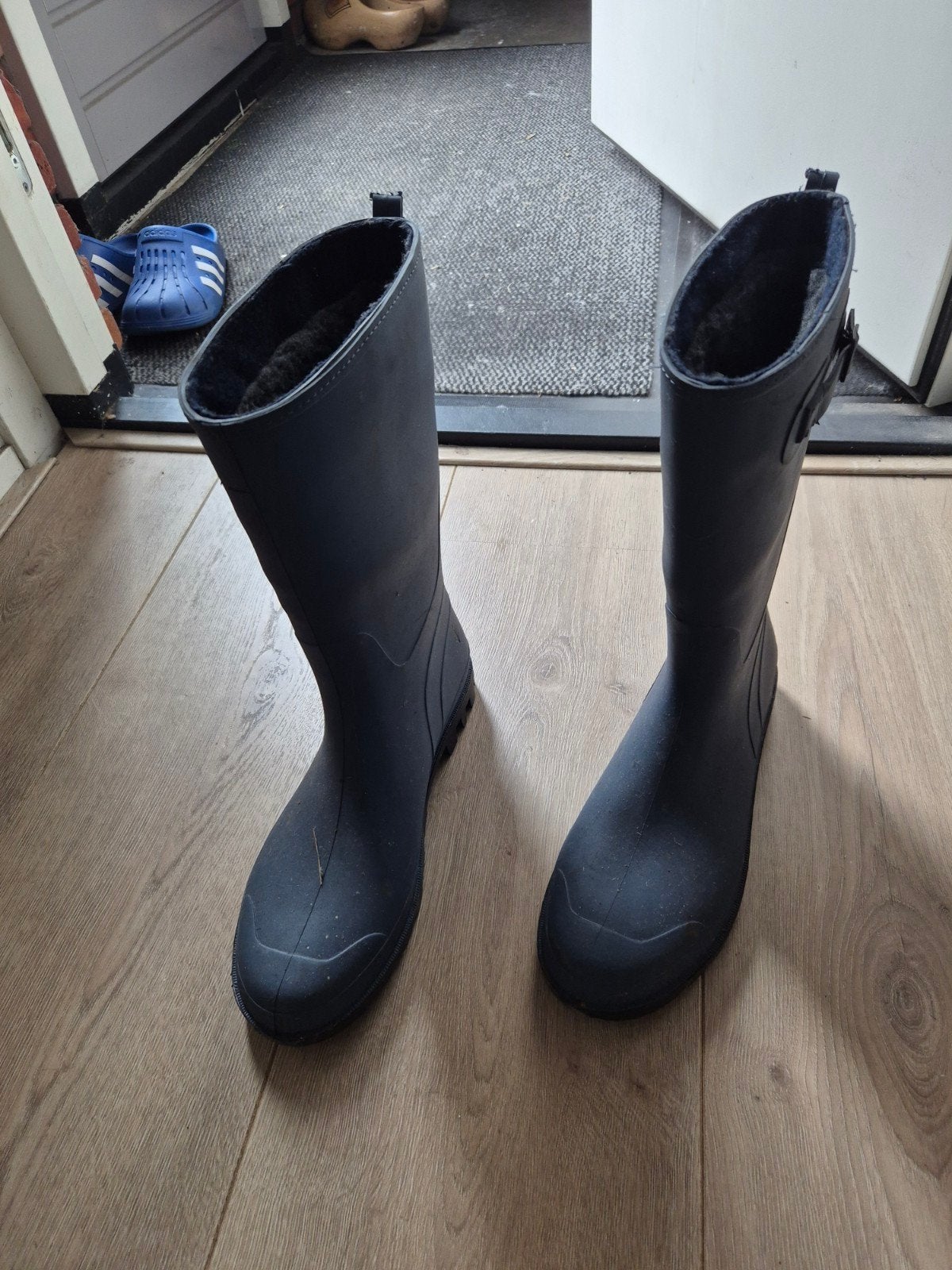 gevoerde regenlaarzen, Tuin en Terras, Werkkleding, Ophalen, Laarzen