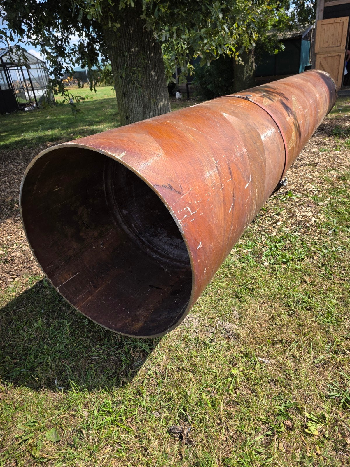 buis 900mm inwendig, Ophalen, Overige materialen, 6 meter of meer, Rechte buis