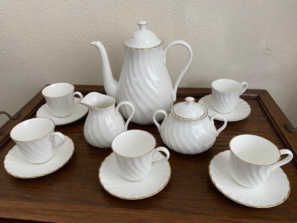 Wedgwood Gold Chelsea servies - Compleet en Gaaf, Ophalen