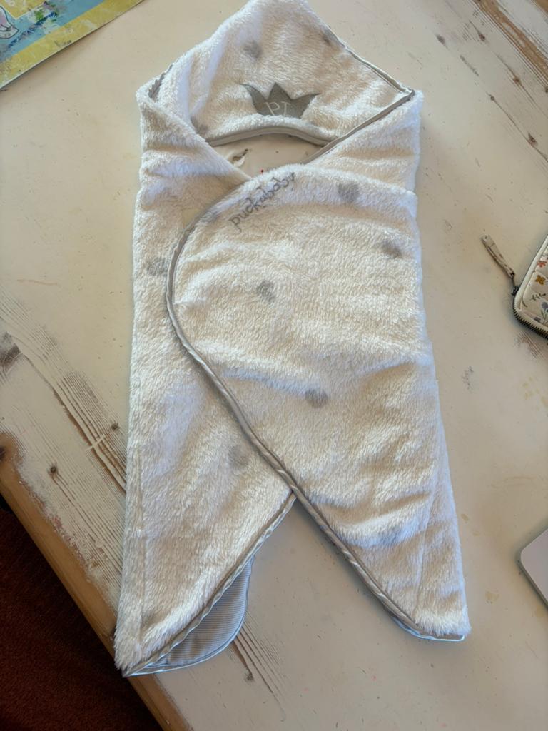 Puckababy inbakerdoek, Ophalen, Zo goed als nieuw, Minder dan 70 cm, Bakerzak of Bakerdoek