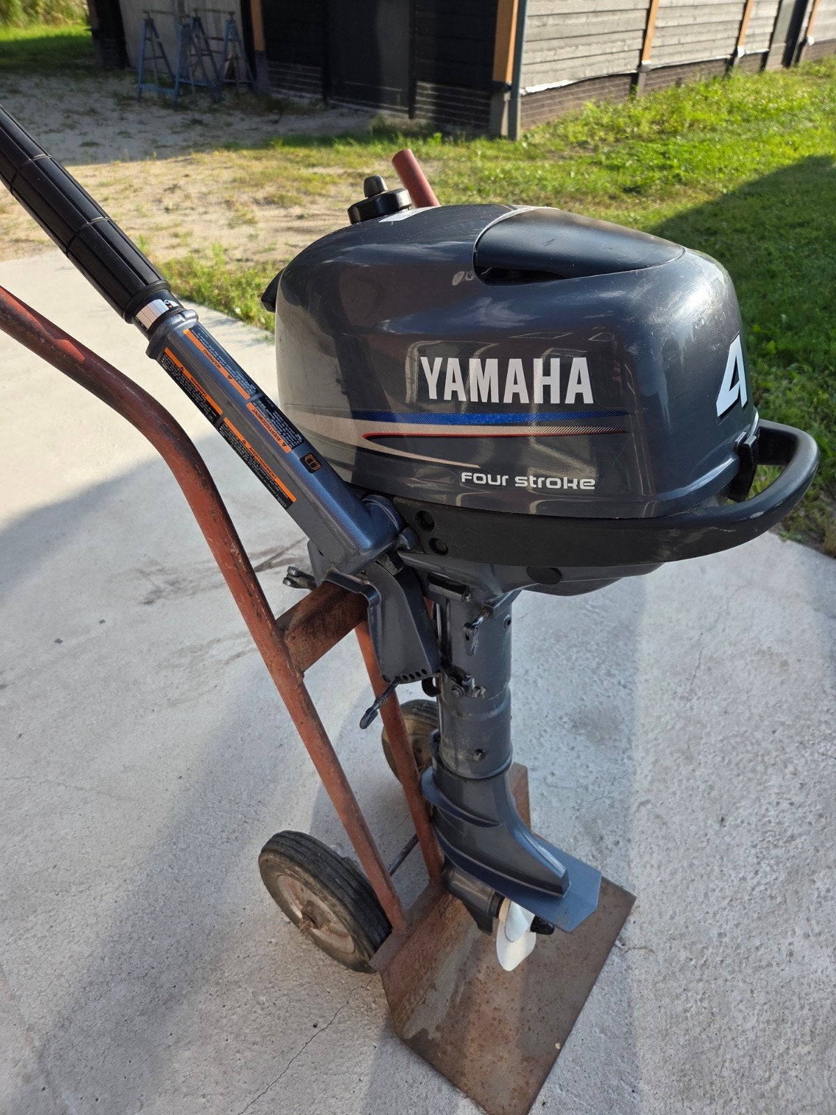 Yamaha 4pk buitenboordmotor, Ophalen, Zo goed als nieuw, Benzine, Minder dan 5 pk
