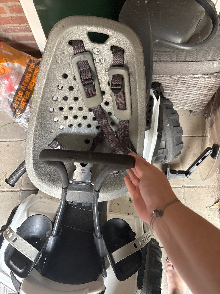 Yepp Fietsstoeltje met windscherm, Fietsen en Brommers, Ophalen, Yepp, Voorzitje, 0 t/m 13 kg