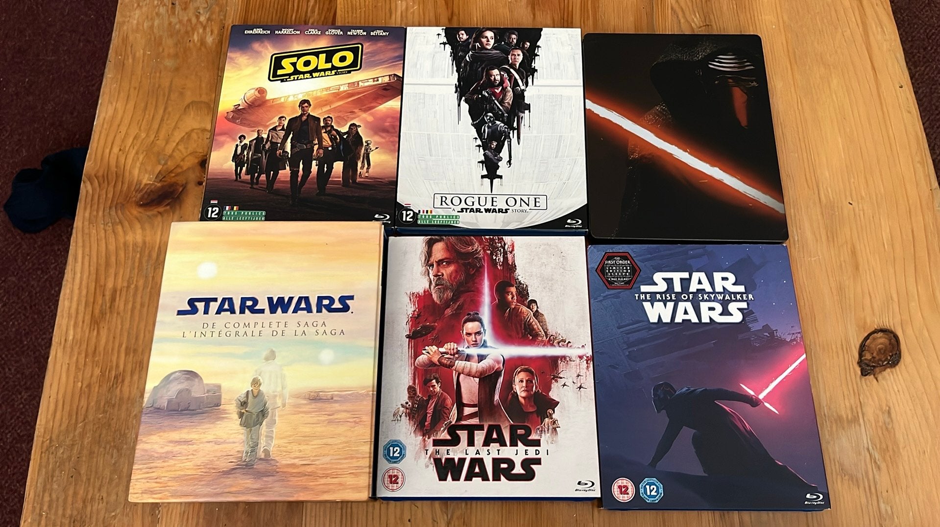 Star Wars bluray verzameling, Engels, Nederlands, Boxset, Science Fiction en Fantasy