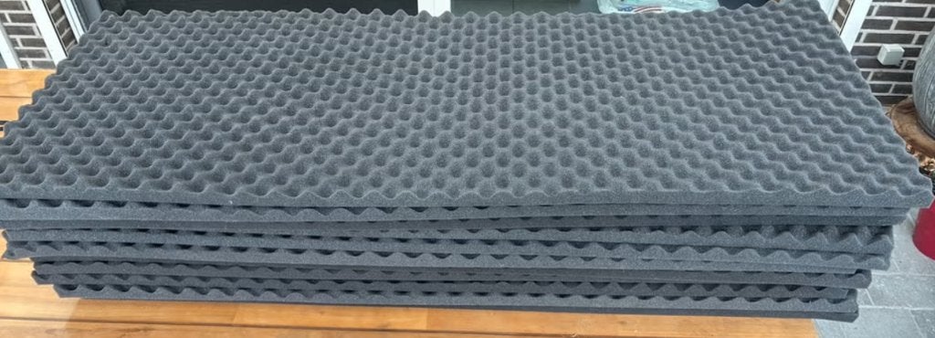 Geluid isolatie noppen‑akoestisch schuim, Overige materialen, 5 tot 10 m², Zo goed als nieuw, Ophalen