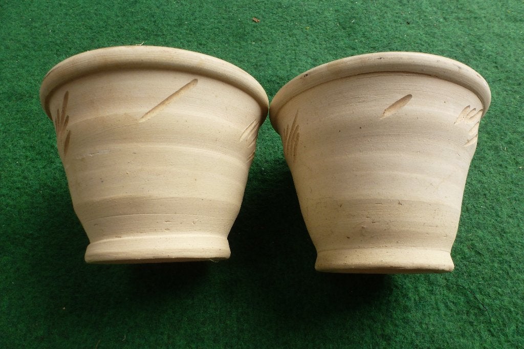 NIEUW 3 creme keramieke potjes 11 cm hoog en 13 cm doorsnede, Diversen, Pasen, Ophalen of Verzenden, Nieuw