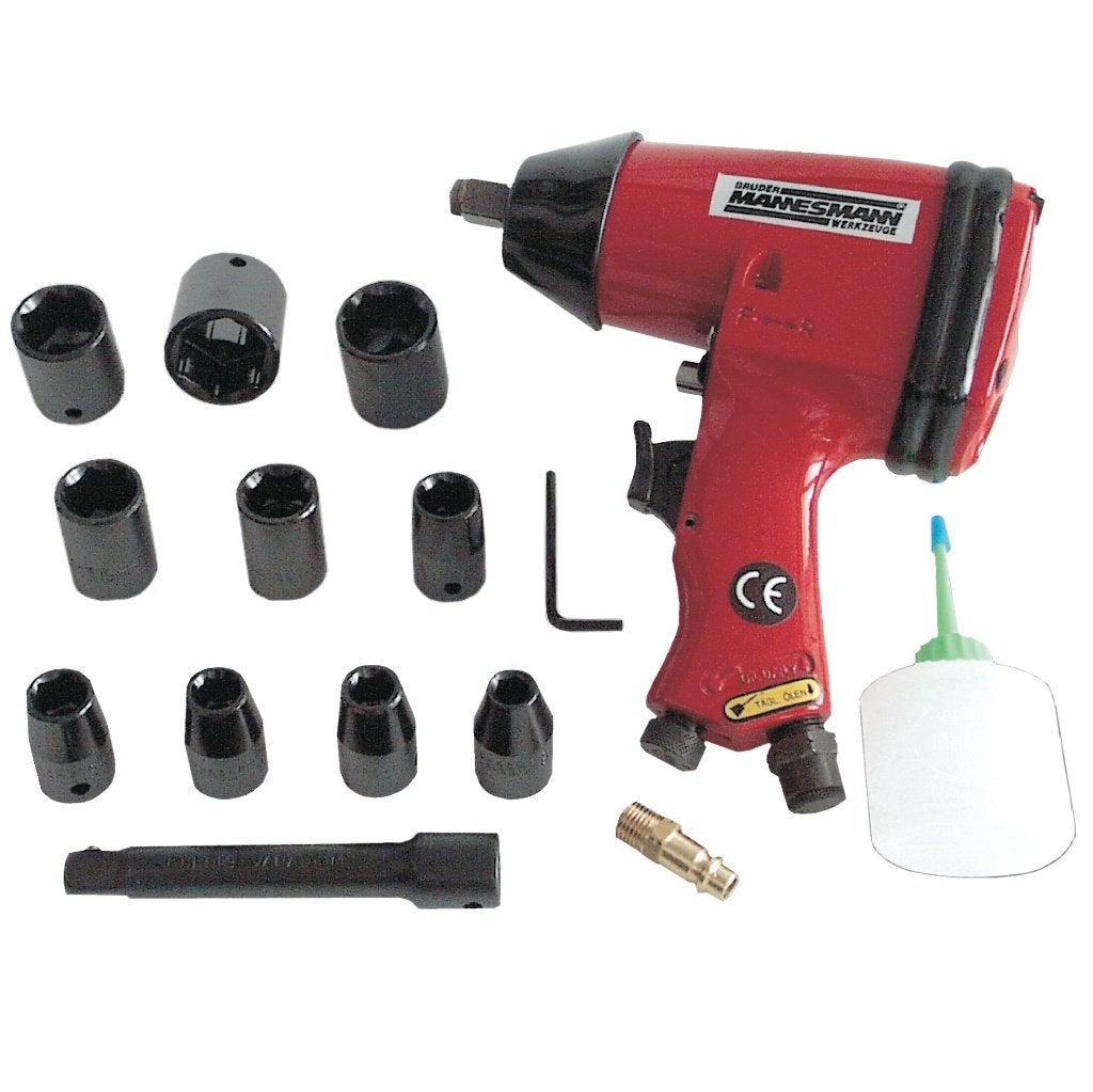 OPRUIMING! Mannesmann 1/2" slagmoersleutel + doppen (NIEUW), Auto diversen, Autogereedschap, ., Nieuw, Ophalen of Verzenden, .