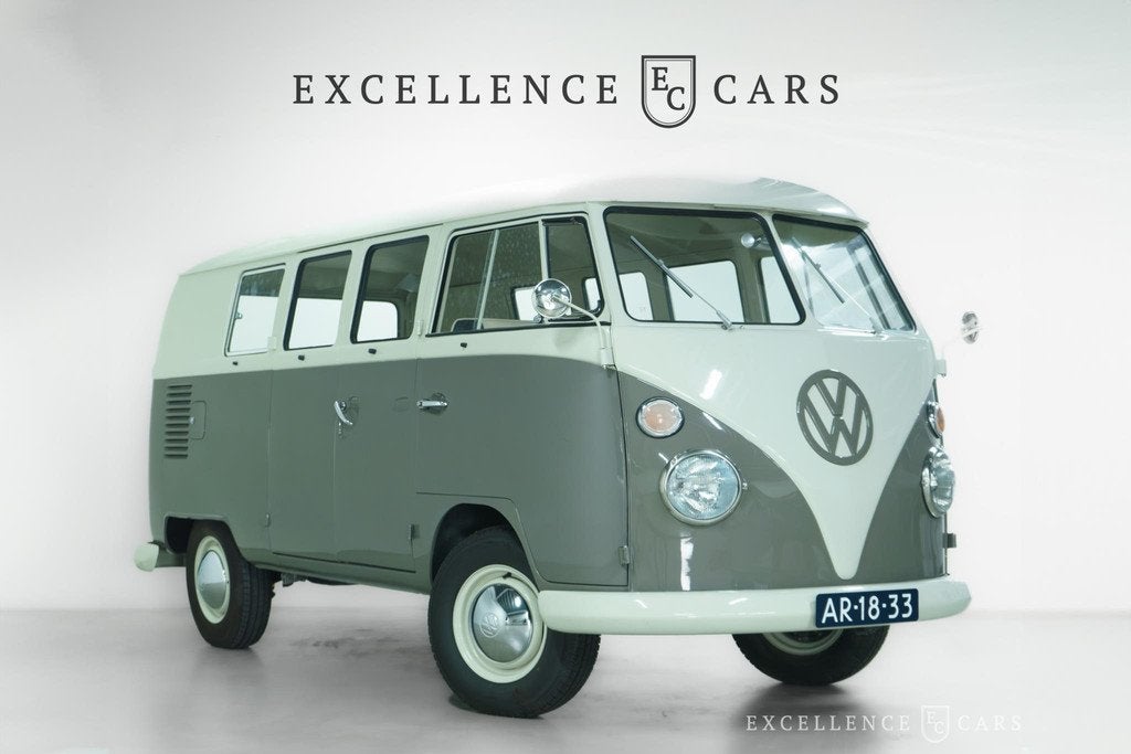 Volkswagen T1 volledig gerestaureerd, Auto's, Stof, Overige modellen, 4 cilinders, 1270 cc