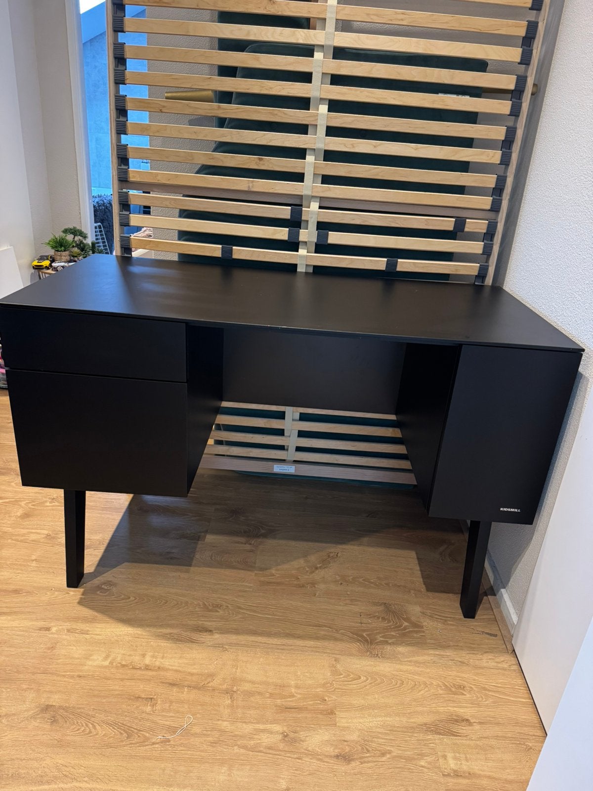 Burea zwart, Huis en Inrichting, Ophalen of Verzenden, Zo goed als nieuw, Minder dan 45 cm, 70 cm of meer