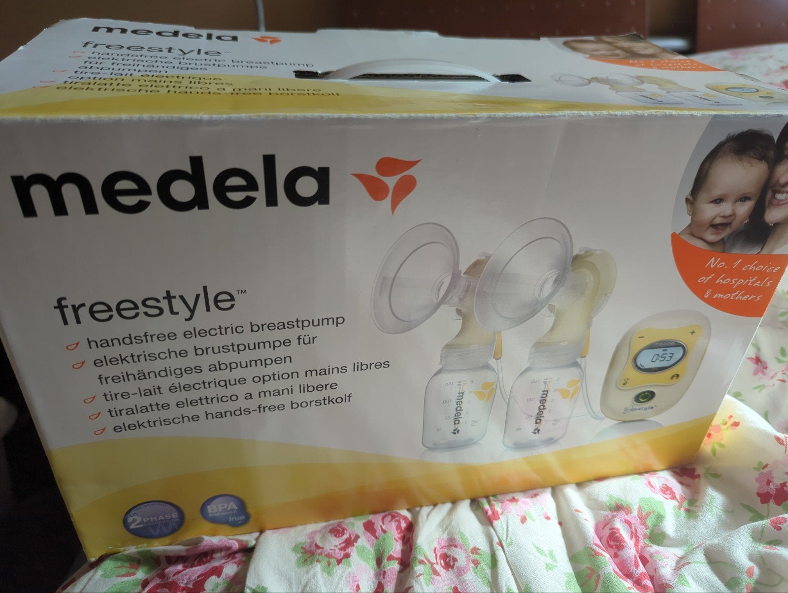 Medela Freestyle met diverse accessoires, Ophalen, Gebruikt