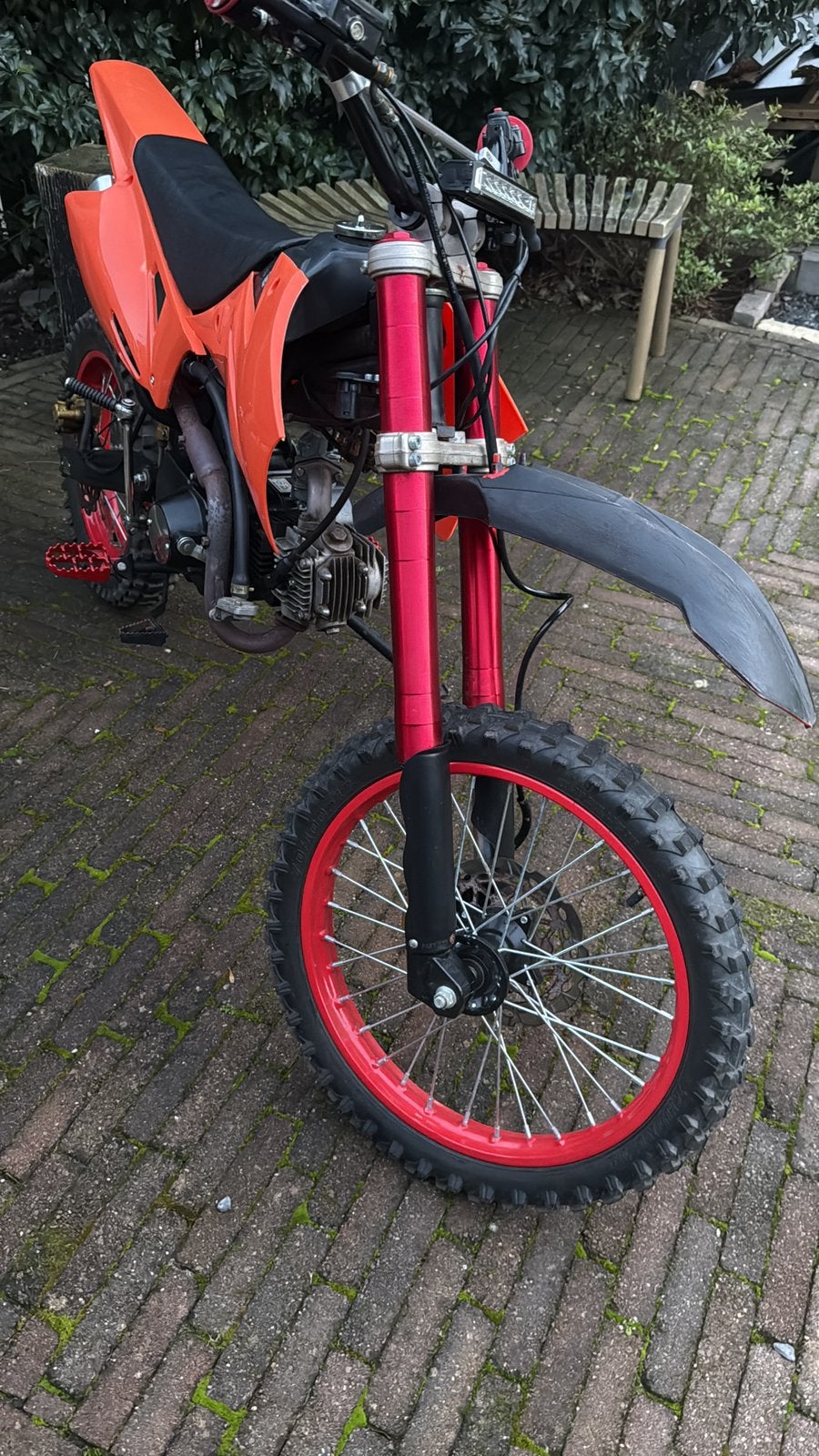 Pitbike 125cc, Ophalen, Gebruikt, Dirtbike