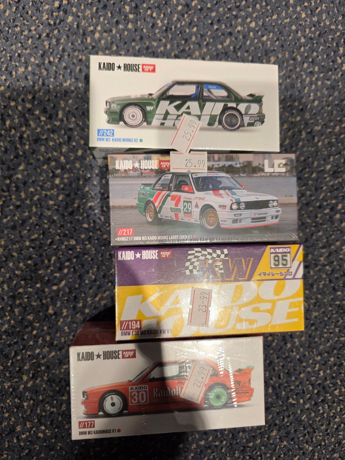BMW Kaido S modelauto's - Diverse uitvoeringen, Ophalen of Verzenden, Mini gt, Onbekend, Onbekend