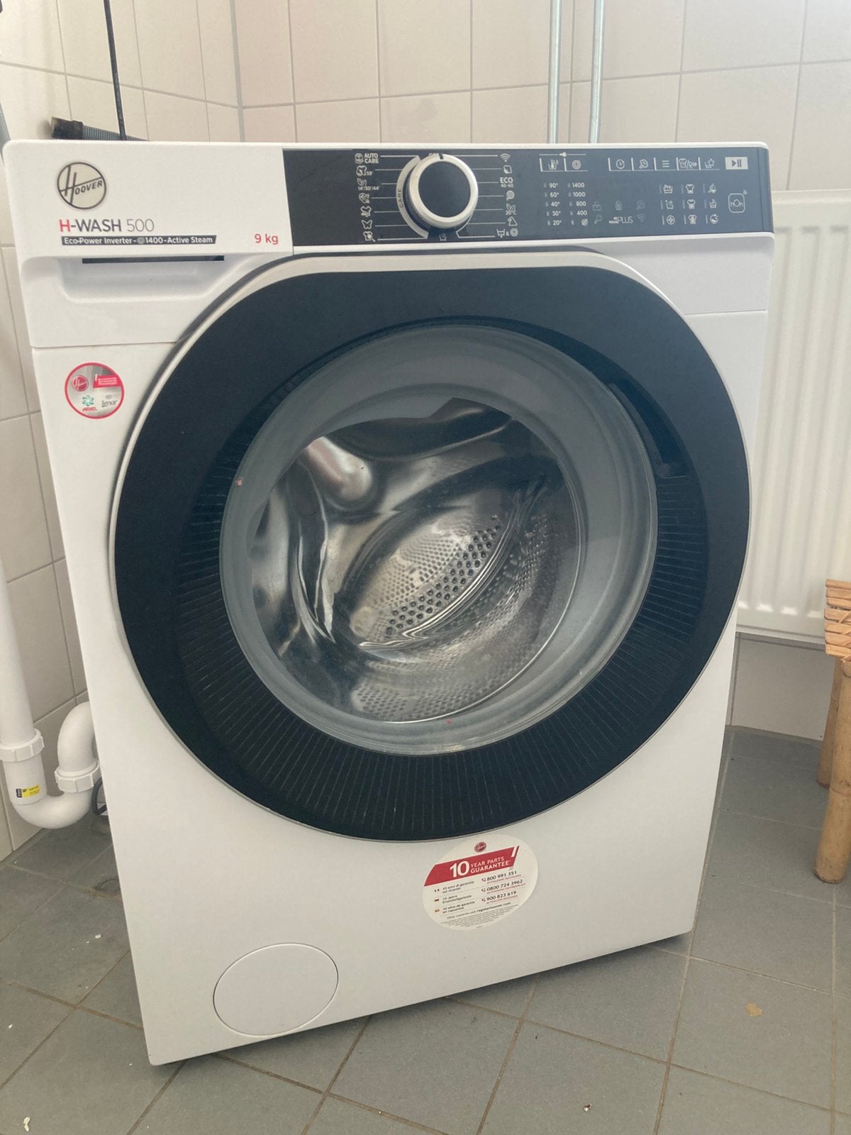 Wasmachine in goede staat, Witgoed en Apparatuur, Ophalen, Zo goed als nieuw, 85 tot 90 cm, 1200 tot 1600 toeren