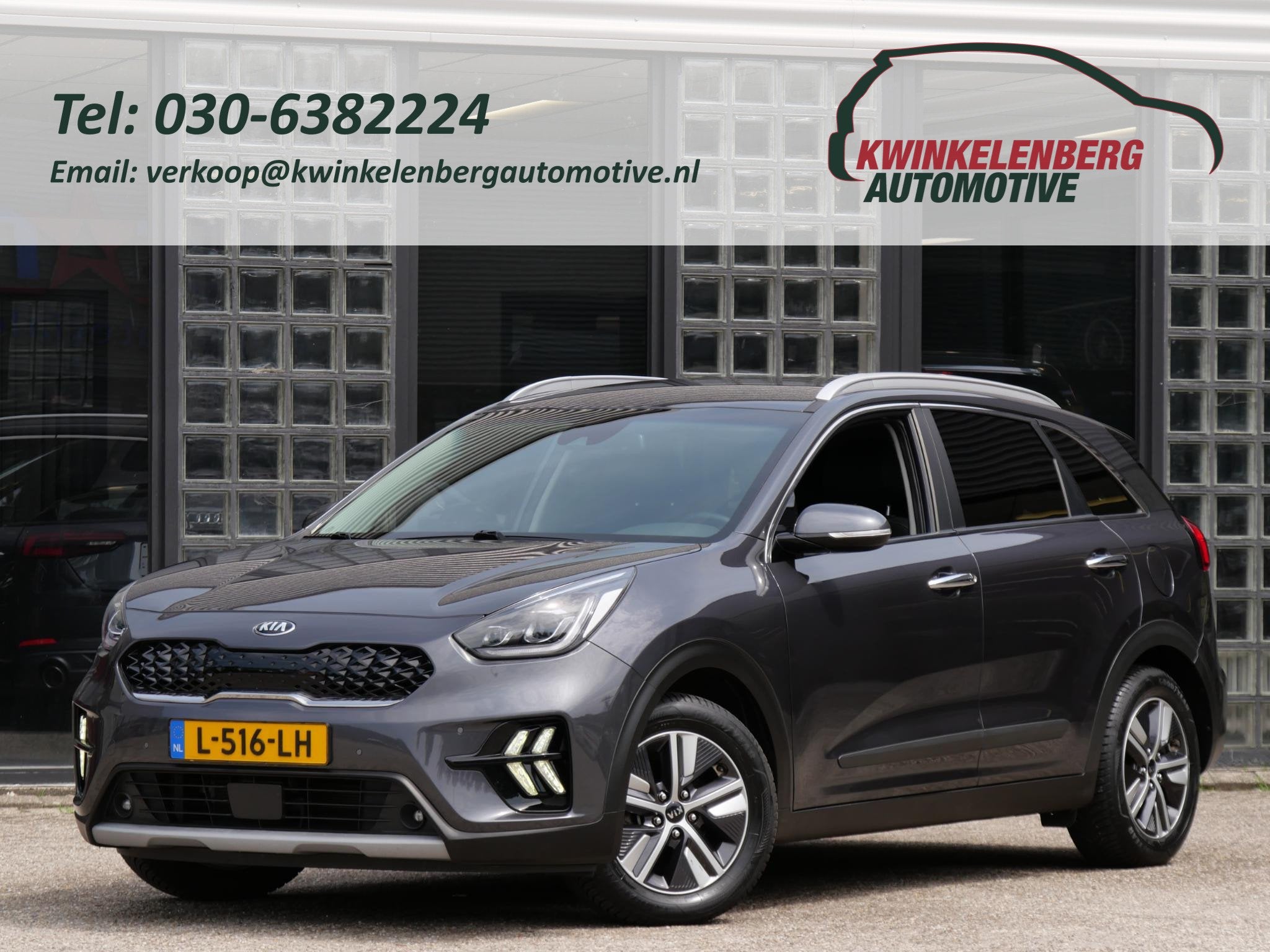 Kia Niro HYBRID PLUSLINE/ AFN. TREKHAAK/ LEER/ NL-AUTO 1STE