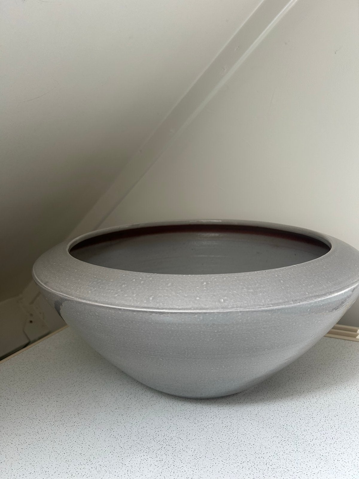 Grote ronde schaal - 45 cm diameter, 20 cm hoog, Gebruikt, Schaal, Rond, Ophalen of Verzenden