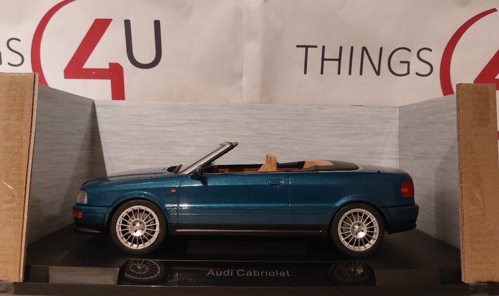 MCG 1:18 Audi 80 cabriolet 1991-2000 donkergroen nieuw, Ophalen of Verzenden, Nieuw, Auto, Overige merken