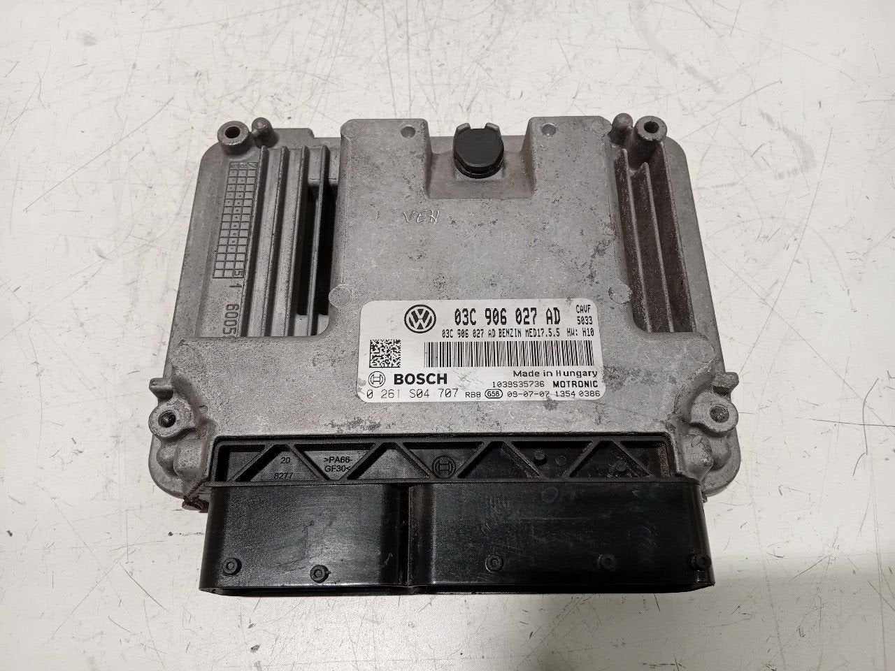 Computer motormanagement Seat Ibiza, Onderdelen@venauto.nl, Van der Ven Autorecycling B.V., Gebruikt, Ettenseweg 76, 4706 PB Roosendaal, The Netherlands