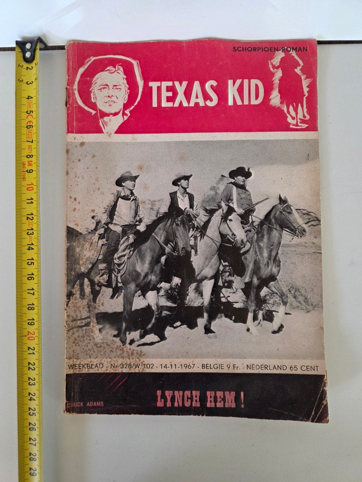 Texas Kid - Lynch Hem! Schorpioen-Roman 1967, Boeken, Ophalen of Verzenden, Gelezen, Bruce Adams, Nederland