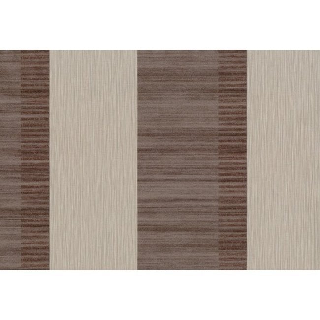 2 stuks behang Dutch  San Priamo streep bruin, beige, Ophalen, Bruin