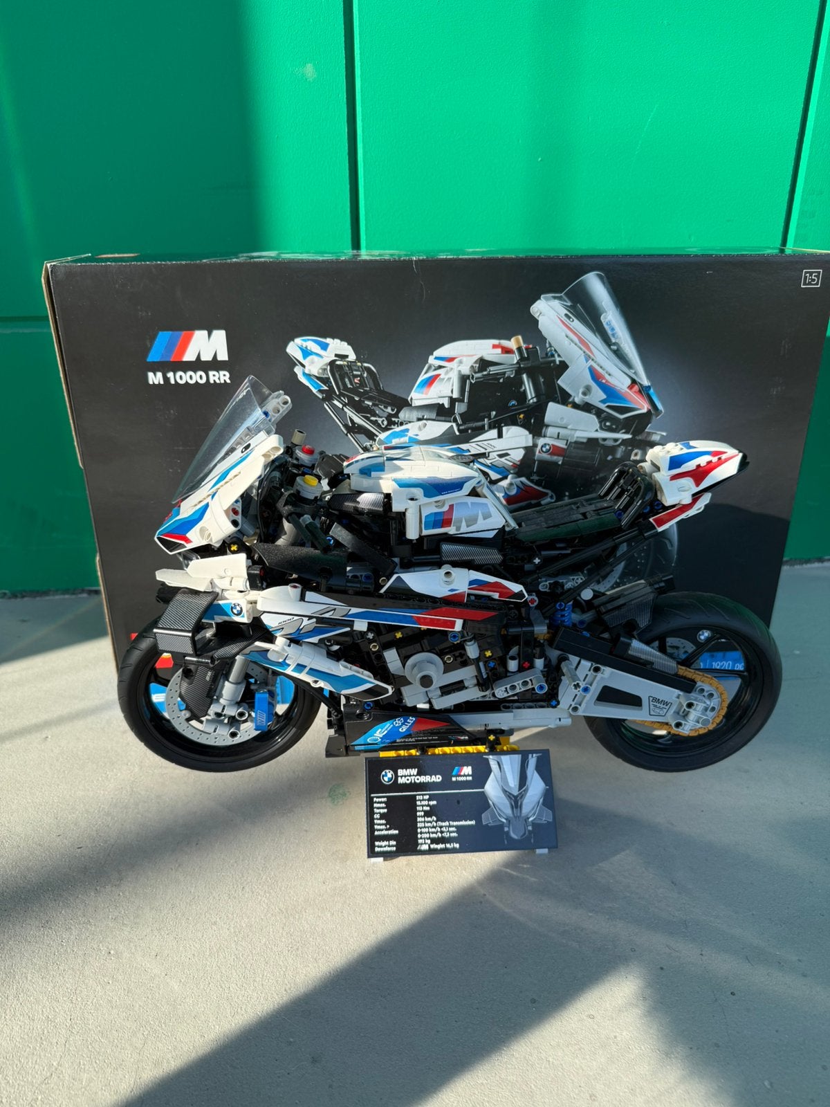 Lego Technic 42130 BMW M 1000 RR - Compleet met doos & boek, Ophalen, Lego, Nieuw, Complete set