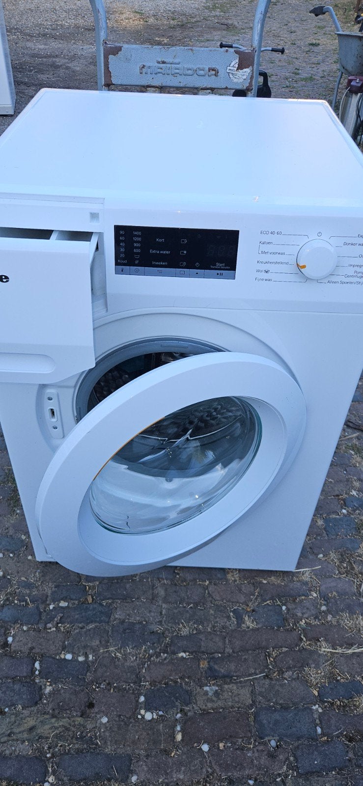 miele  w1 selection 1400 toeren  met garantie, Ophalen of Verzenden, Zo goed als nieuw, 1200 tot 1600 toeren, 85 tot 90 cm