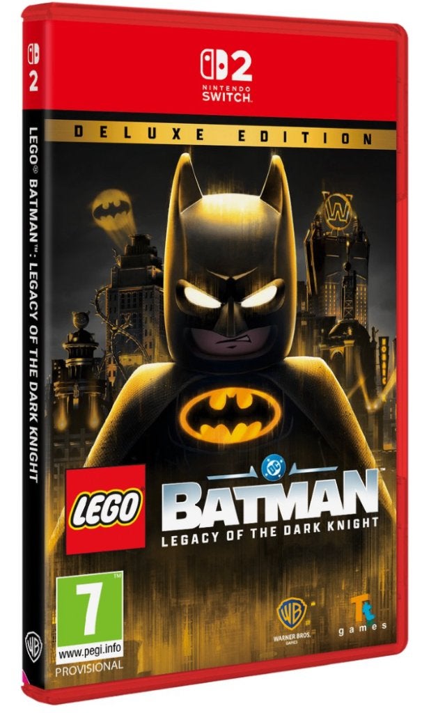 LEGO Batman: Legacy of the Dark Knight Deluxe Ed. Switch 2, 1 speler, Nieuw, Eén computer, Vanaf 7 jaar