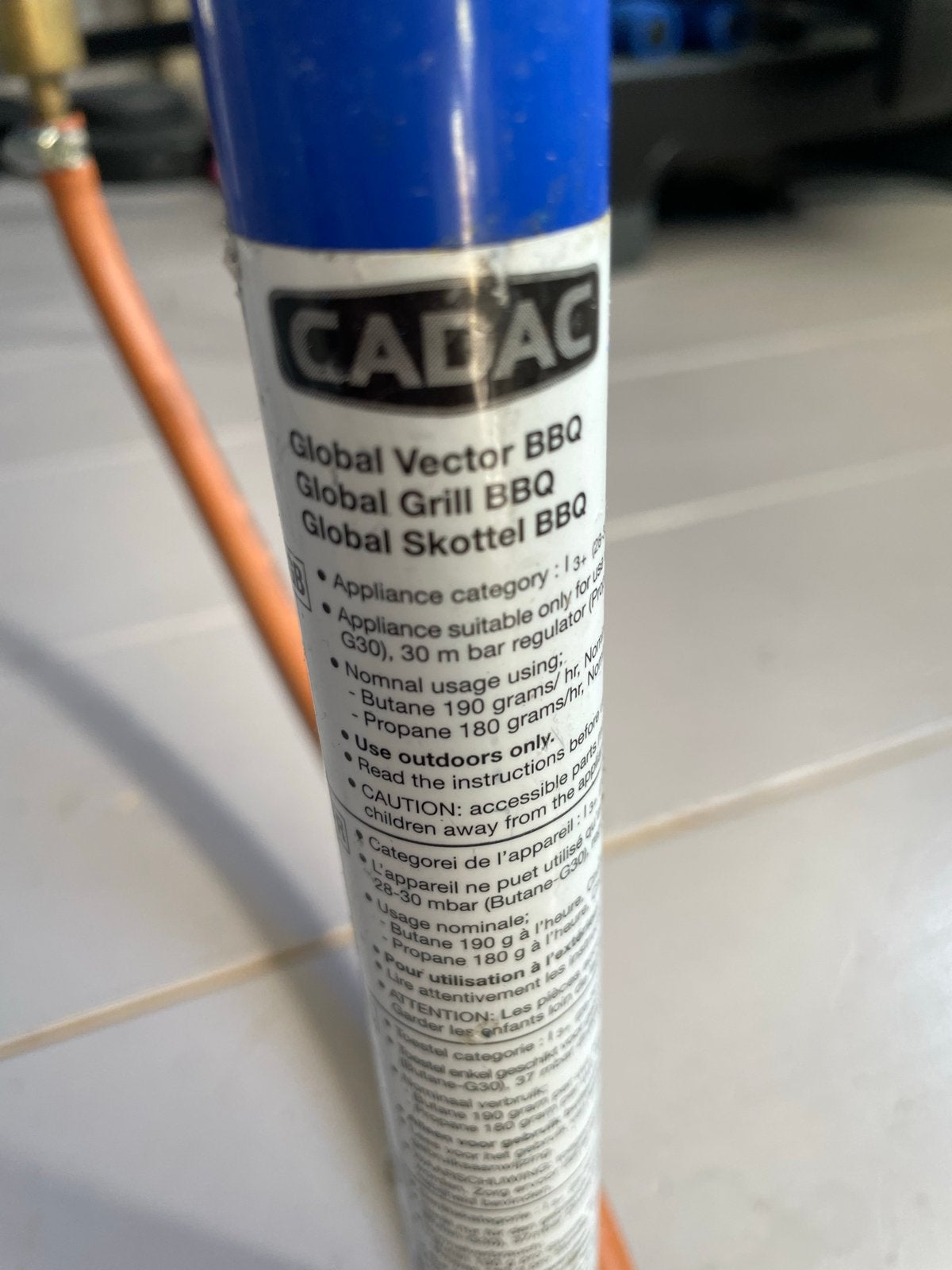 Cadac Global Skottel BBQ - Draagbare Gasbarbecue, Ophalen, Gebruikt