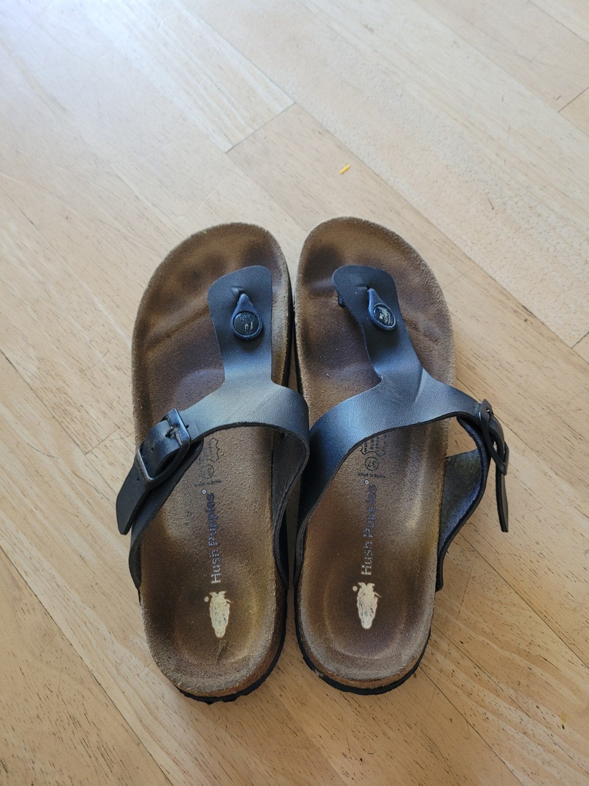 sandalen hush puppies maat 37, Kleding | Dames, Ophalen, Zo goed als nieuw, Sandalen of Muiltjes