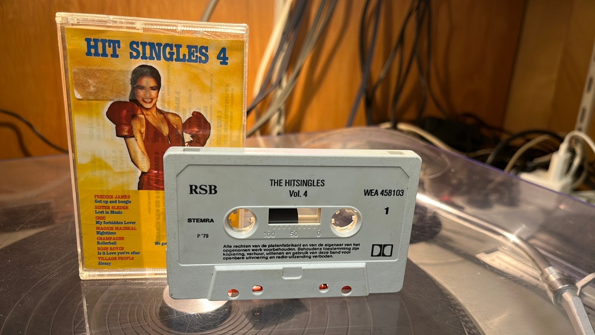 The Hitsingles 4, Ophalen of Verzenden, Gebruikt, 1 bandje