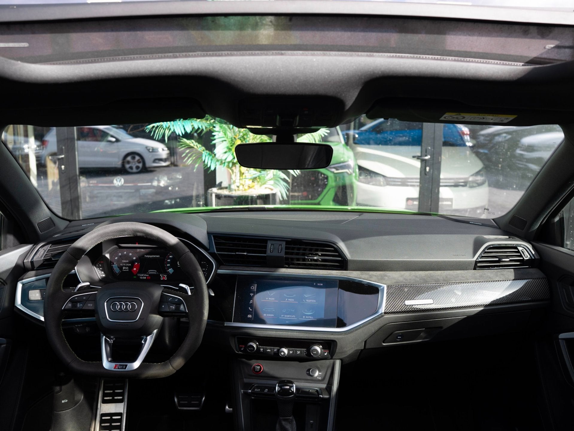 Audi Q3 Sportback TFSI RS|Pano|B&O|Keyles|Camera, Auto's, Dealer onderhouden, Gebruikt, 1675 kg, 10 km/l