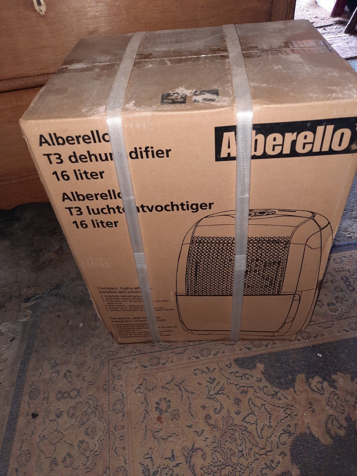 Alberello T3 Luchtontvochtiger 16 liter, Ophalen of Verzenden, Nieuw, Luchtontvochter