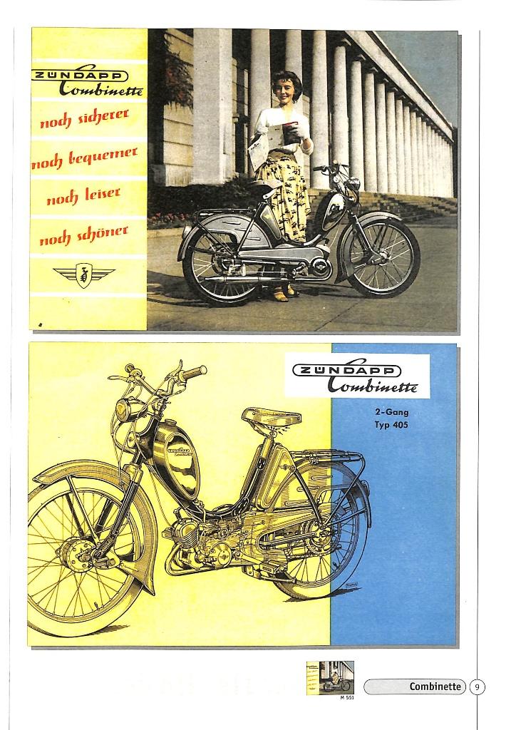 Zündapp Prospekte Moped, Kleinkraftrad/ Leichtkraftrad, Verzenden, Nieuw, Johan Klein Vennekate, Merk of Model
