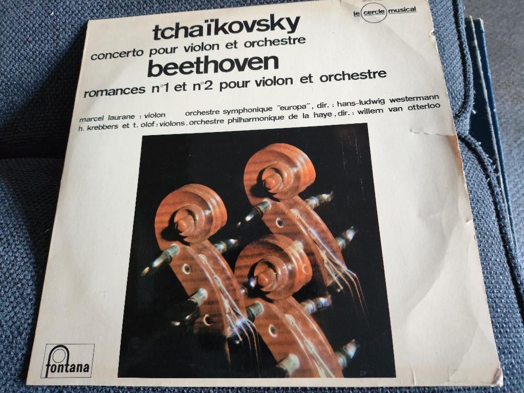 Tchaïkovsky beethoven Romances, Cd's en Dvd's, Vinyl | Klassiek, Kamermuziek, Ophalen of Verzenden, Zo goed als nieuw, 12 inch