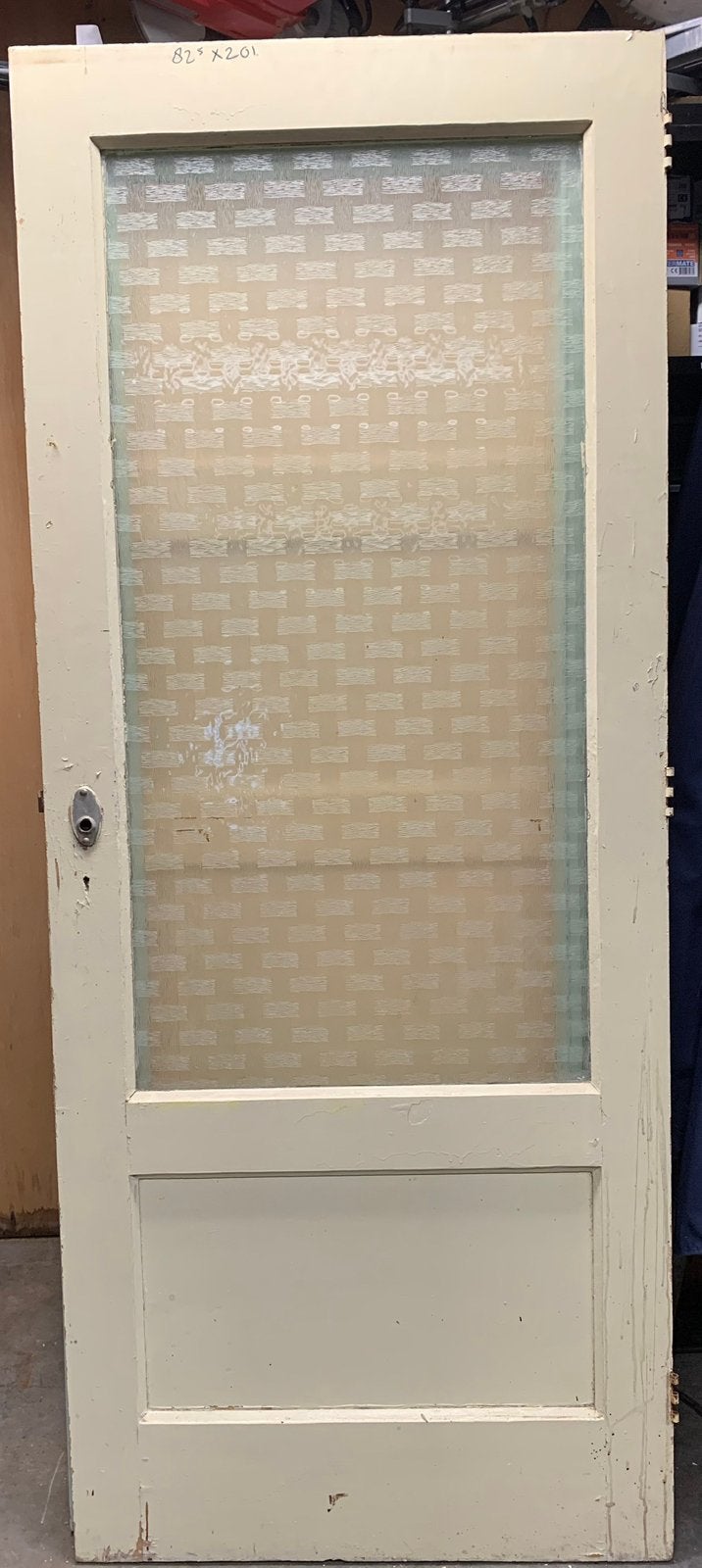 Vintage binnendeuren paneel deur teab, Doe-het-zelf en Verbouw, Deuren en Horren, Ophalen, Zo goed als nieuw, Binnendeur, 200 tot 215 cm
