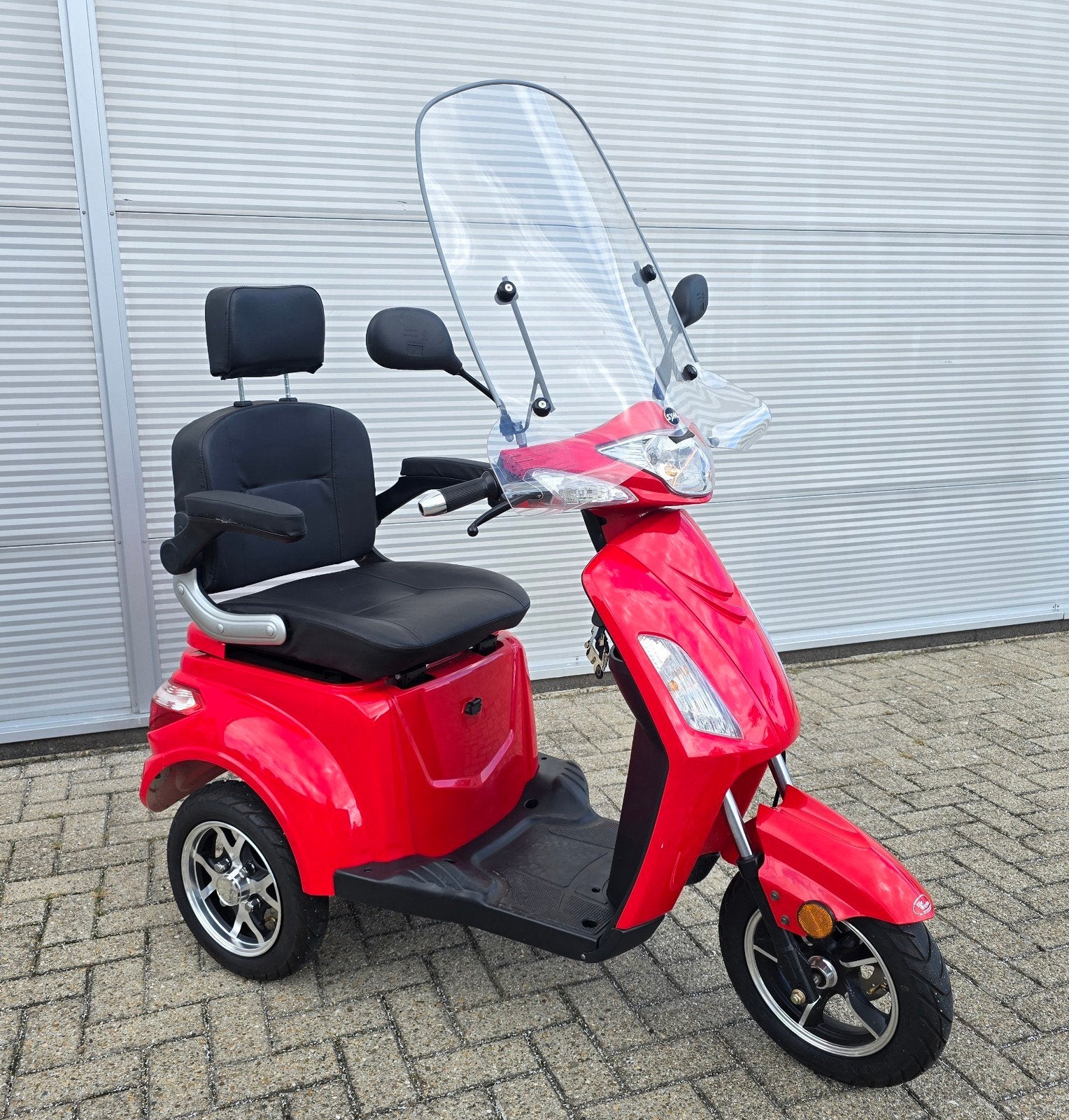 Snelle scootmobiel 28kmh! slechts 82km gelopen | lithium, Ophalen, Zo goed als nieuw, 36 t/m 45 km, 16 km/u of meer