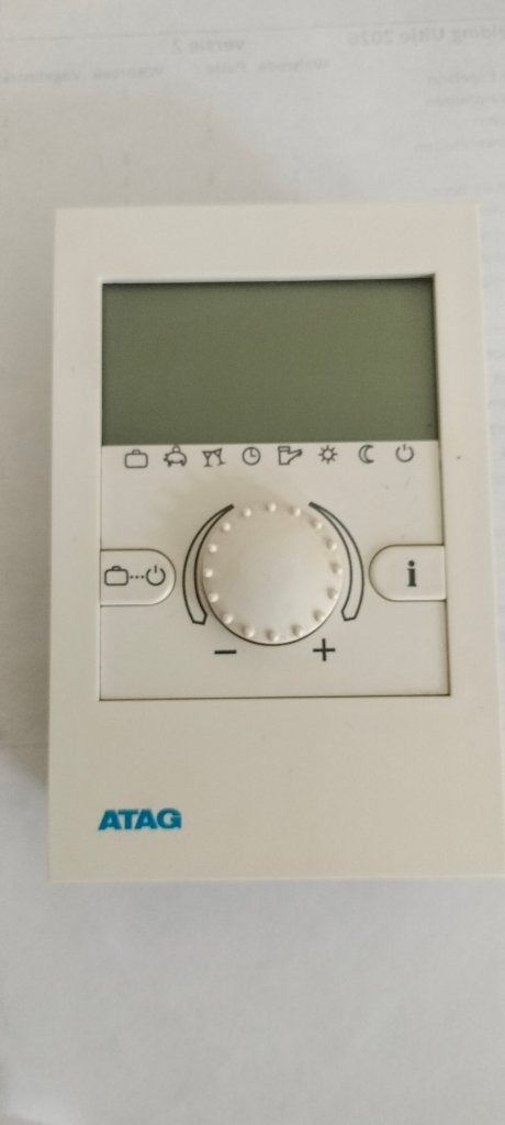 Ataq thermostaat, Doe-het-zelf en Verbouw, Thermostaten, Ophalen of Verzenden, Gebruikt