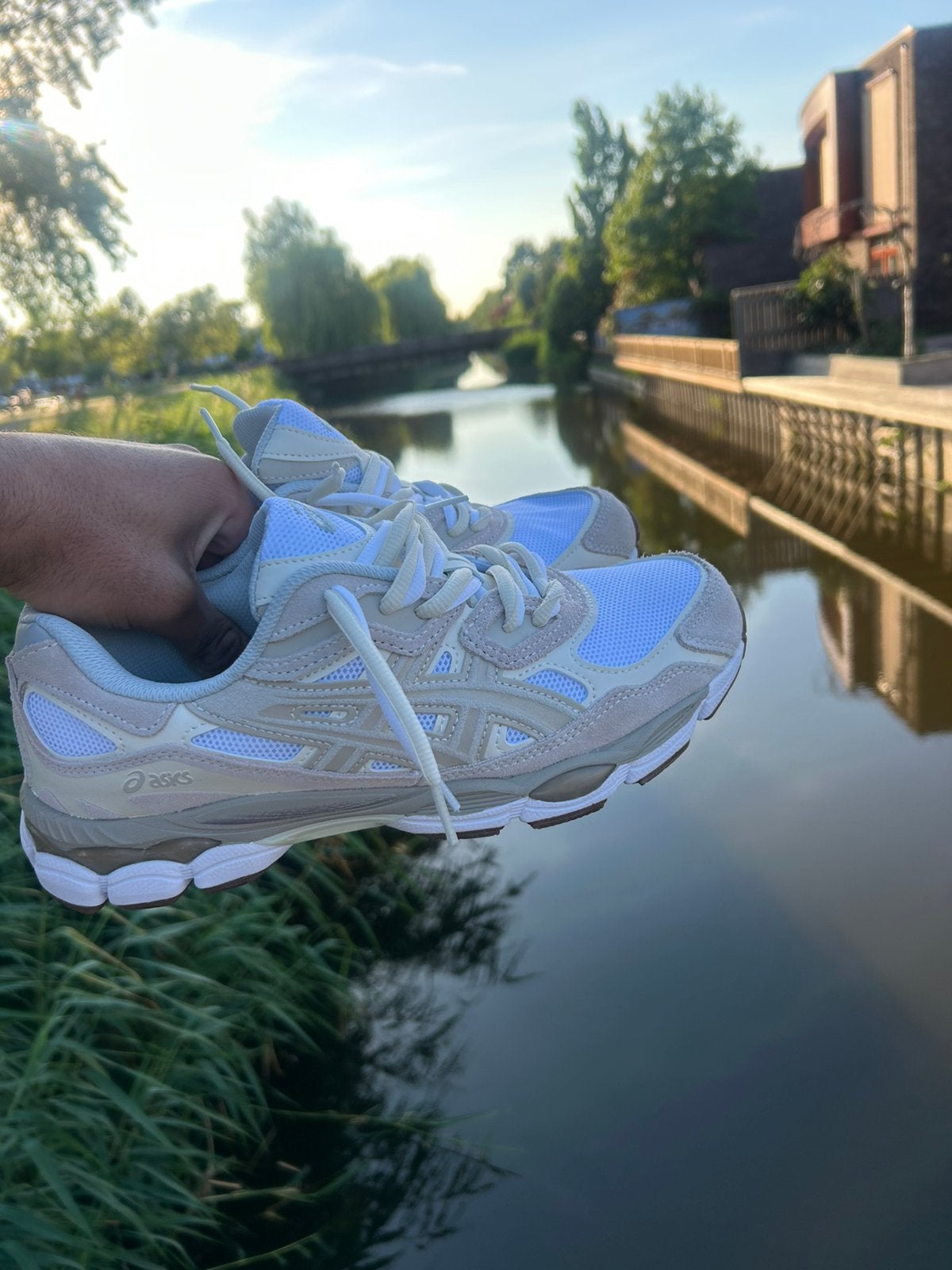 Asics gel nyc, Overige kleuren, Ophalen of Verzenden, Sneakers of Gympen, Zo goed als nieuw