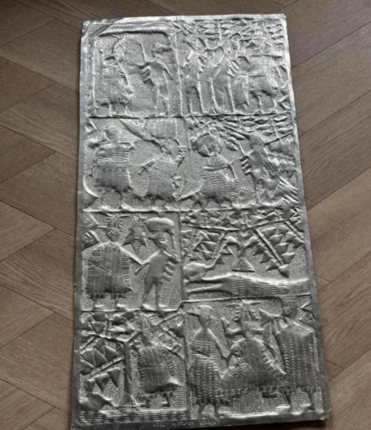 Zeldzaam kunstwerk van Nigeriaanse kunstenaar Asiru Olatunde, Ophalen of Verzenden, Zo goed als nieuw