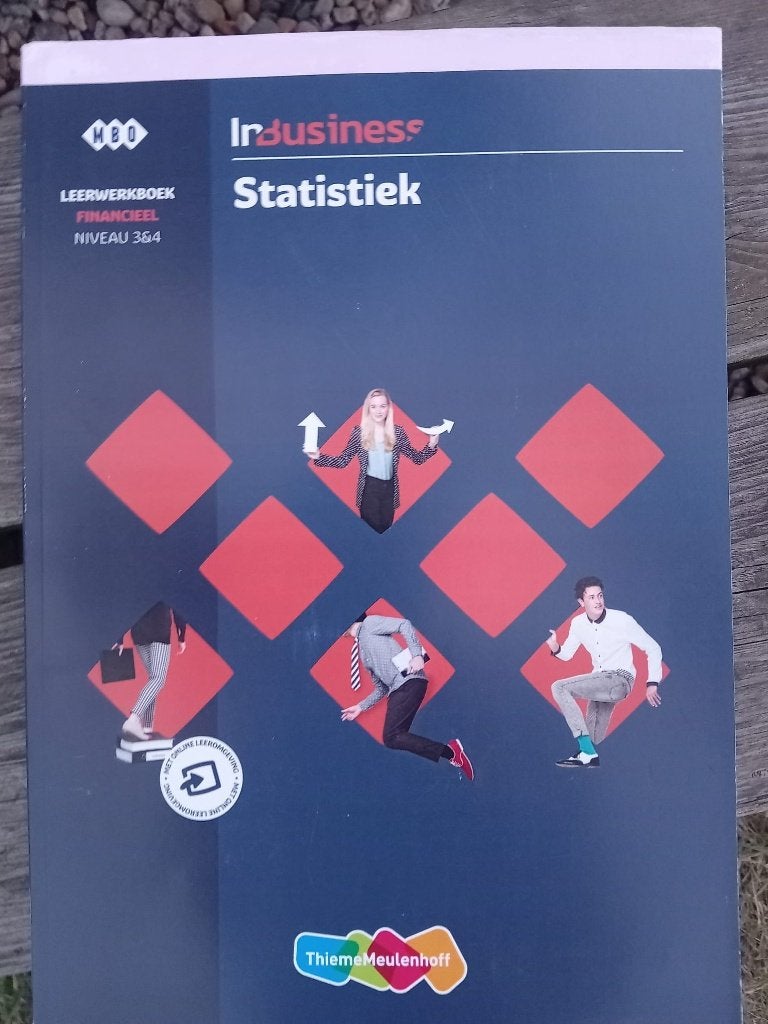 InBusiness Statistiek Leerwerkboek 9789006662498, Ophalen of Verzenden, Zo goed als nieuw, Overige niveaus, Economie