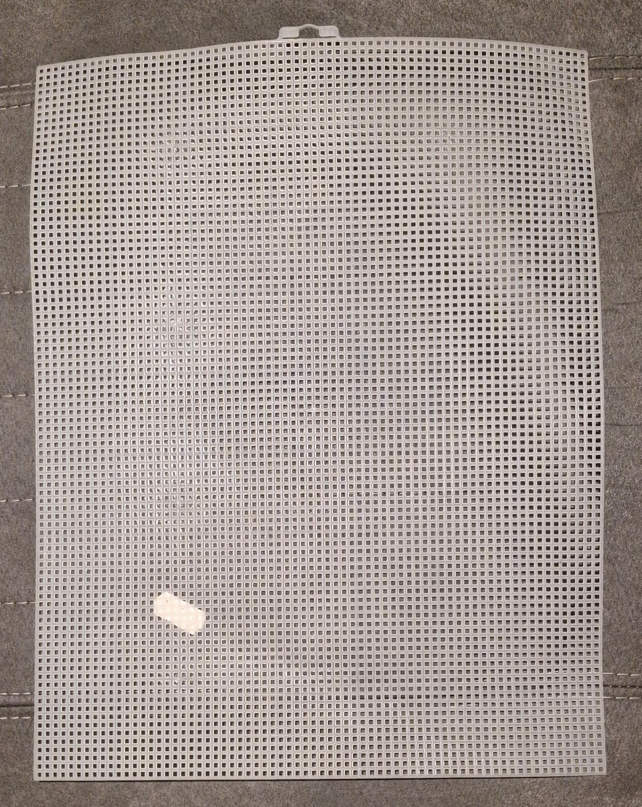 Plastic Canvas borduur Stramien Knutselplaat - Wit, Nieuw, Ophalen of Verzenden, Nieuw, Kunststof, Knutselmateriaal