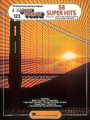 Easy-gitaar, piano , keyboard etc: 58 Super Hits-grote noten, Keyboard, Ophalen of Verzenden, Zo goed als nieuw, Artiest of Componist