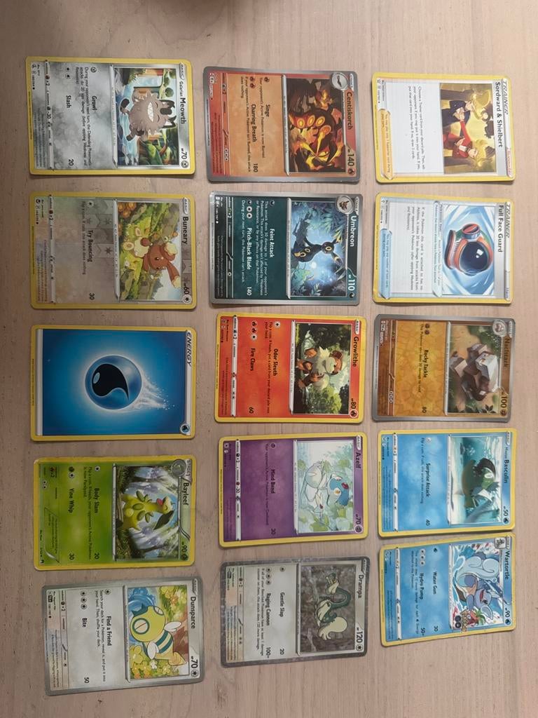 Pokémon kaarten verzameling – echte kaarten incl. holo/V, Ophalen of Verzenden, Gebruikt, Meerdere kaarten