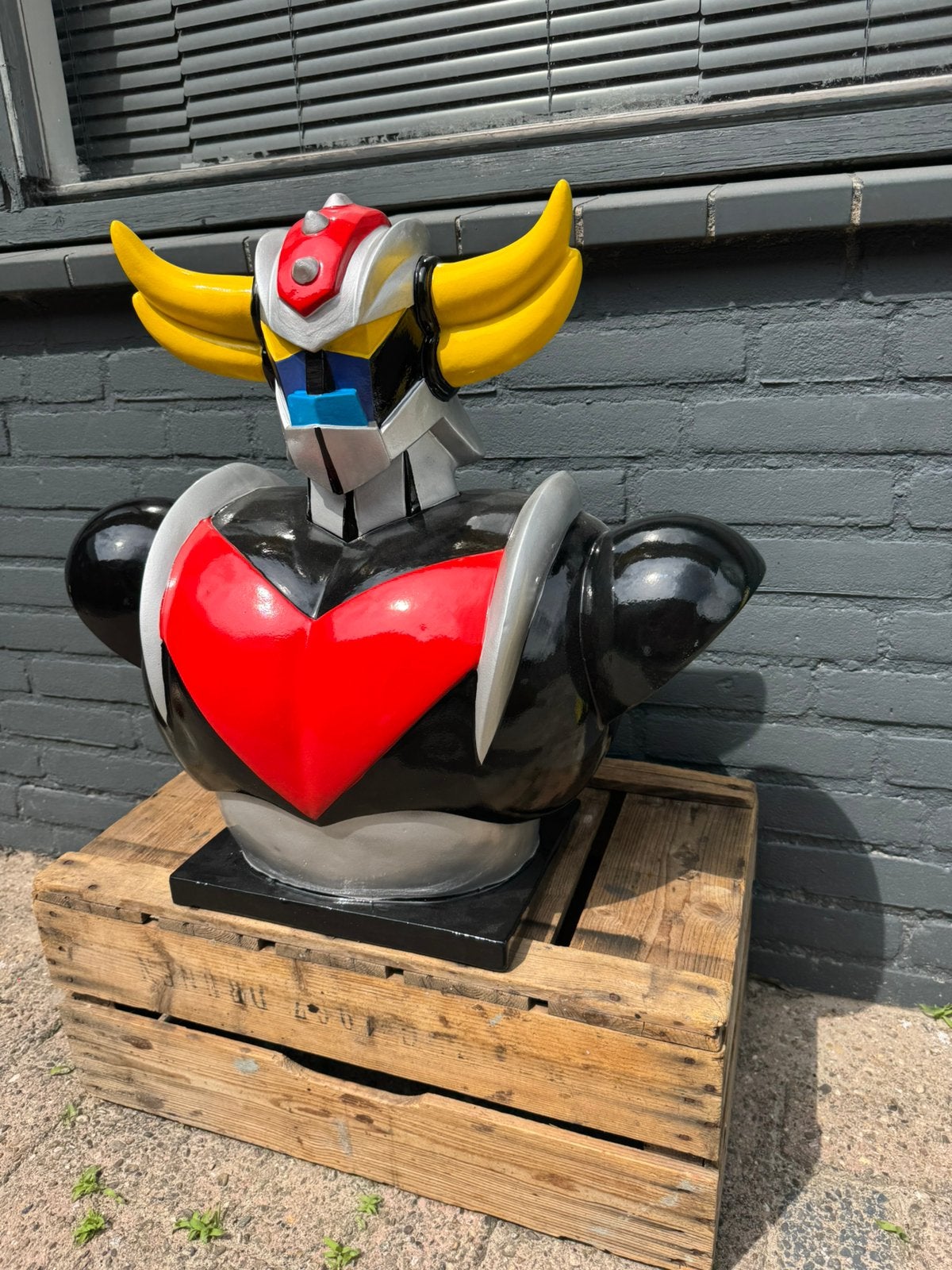 Grendizer Buste - Groot Formaat Beeld, Ophalen, Beeldje of Figuurtje, ., Overige figuren