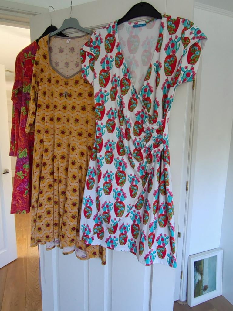 Vrolijke jurken van Lien en Giel en Blutsgeschwister XL XXL, Overige kleuren, O.a. Lien en Giel, Maat 46/48 (XL) of groter, Ophalen of Verzenden