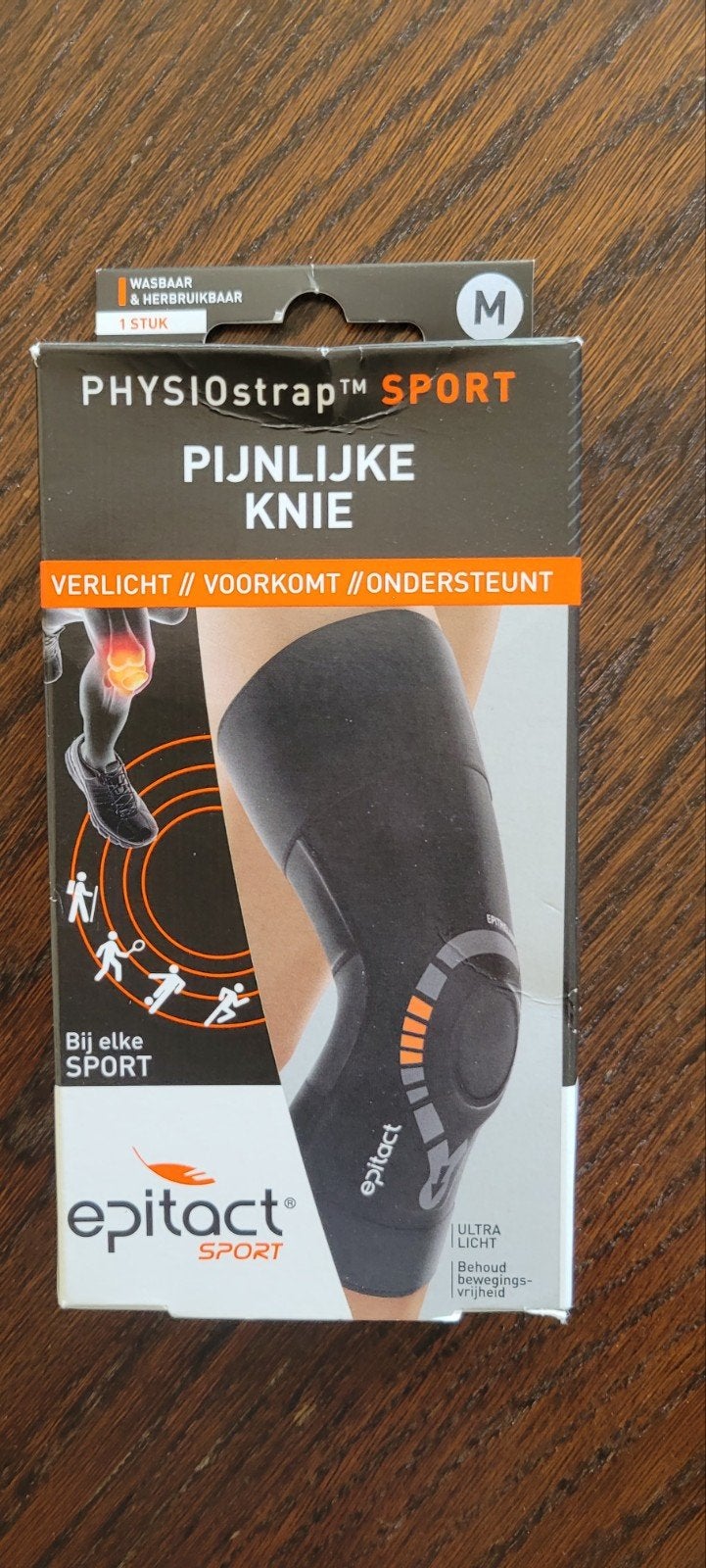 Epitact PhysioStrap Sport Kniebrace Maat M, Ophalen of Verzenden, Nieuw